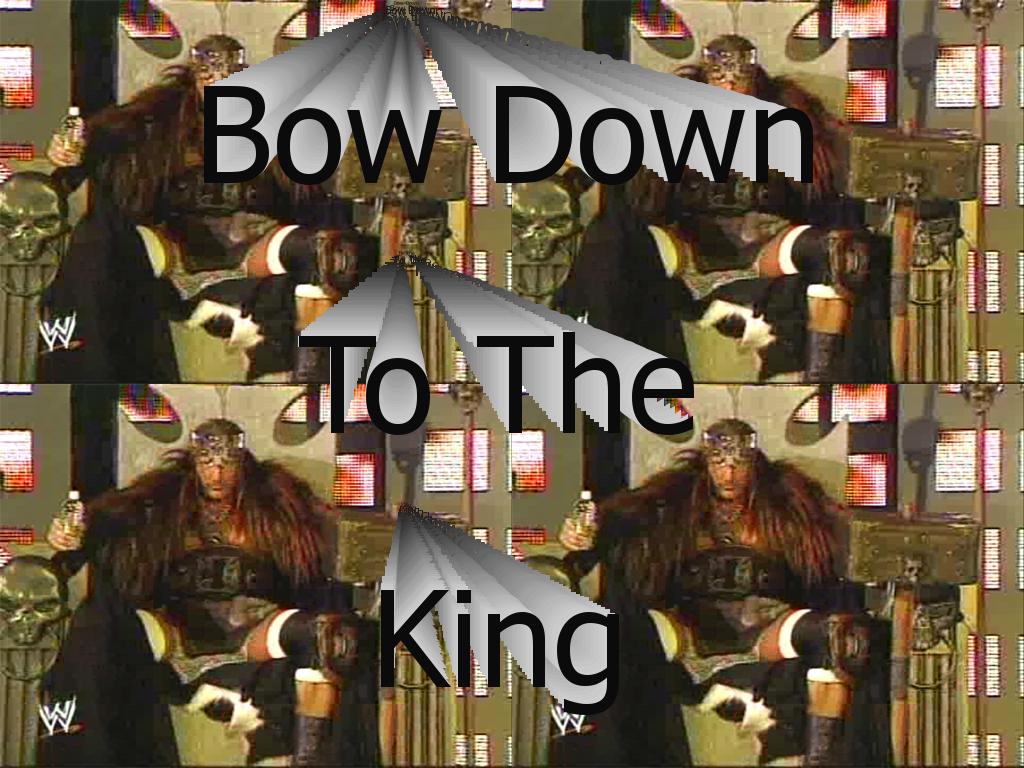 bowtotheking