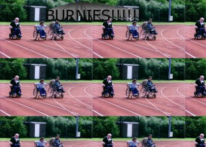 Wheelchair race of all time and space