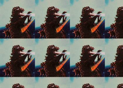 Psychedelic Godzilla