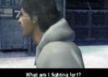What is Otacon fighting for?