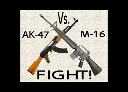 AK-47 vs M-16