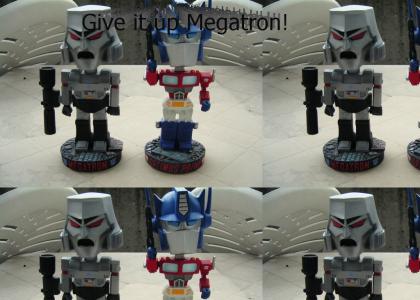 megatron gets his ass kicked!!!