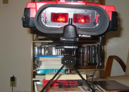 Virtual Boy stares into your soul