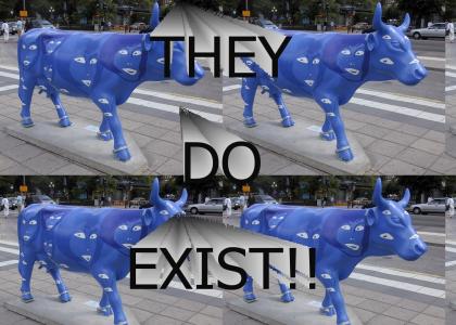 BLUE COWS EXIST