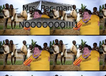 Mrs Pac-man wont share
