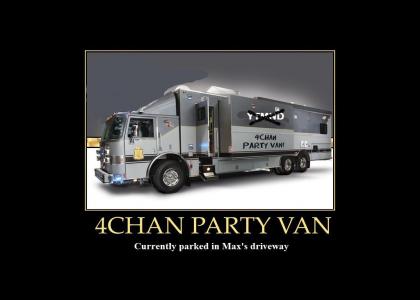 The 4chan party van