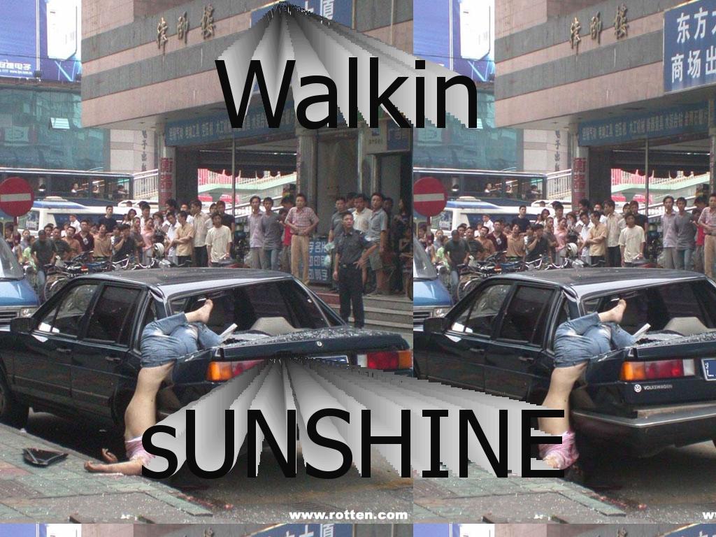walkingonsunshine