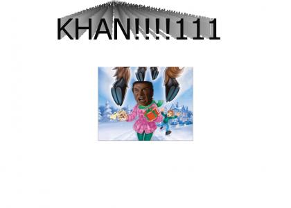 KHANmas: Khan got run over by a KHANdeer