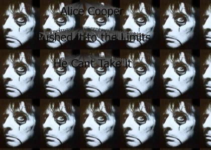 Alice Cooper Pushes it to the Limits