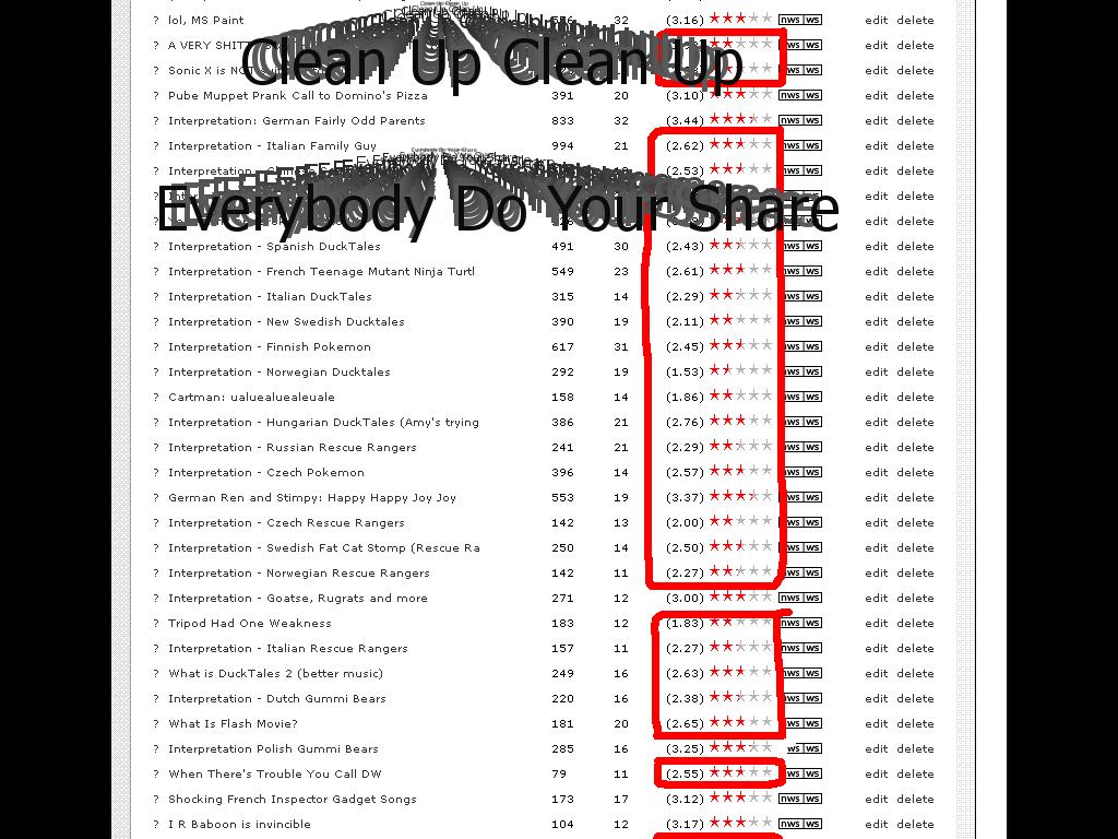 cleanupcleanup