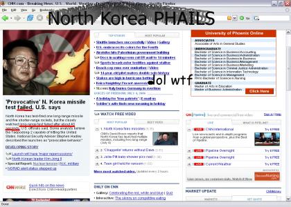 North Korea Fails