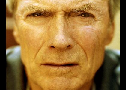 Clint Eastwood Stares into your Soul