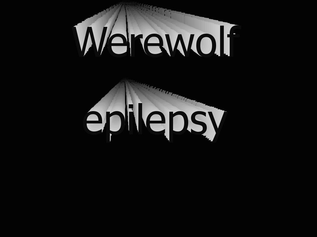 Werewolfepilepsy