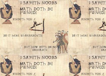 Medieval Math is Pwned!