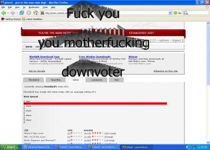 Motherfucking Downvoter