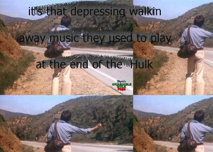 Sad walking away music