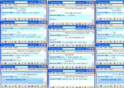 SmarterChild scares me...