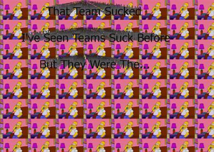 That Team Sucked (Homer Simpson)