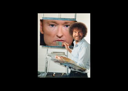 Conan is...a Bob Ross painting!