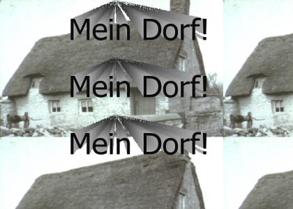 Mein Dorf!?!?  crazy Germans.