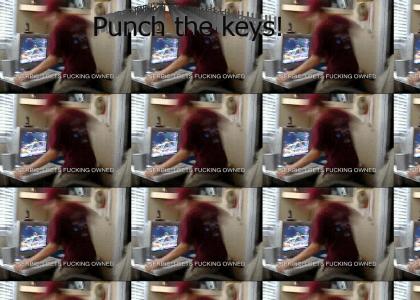 Serp punches keys