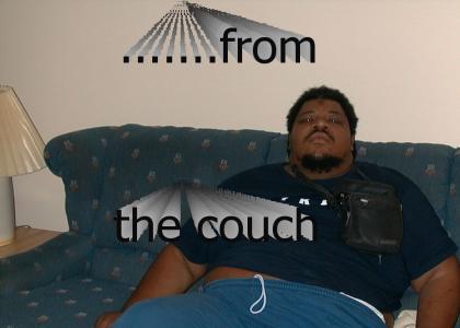 wesley willis stares into your soul.....from the couch.(updated!)