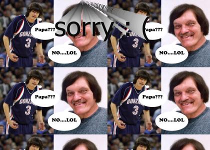 Adam Morrison finds his father...