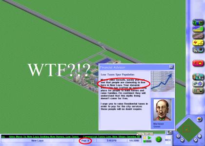 Sim City 3000 fails