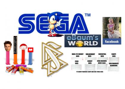 Funny attempt to get a lawsuit from Sega, ebaumsworld, the Church of Scientology, PEZ, Scholastic, and that ginger bitch