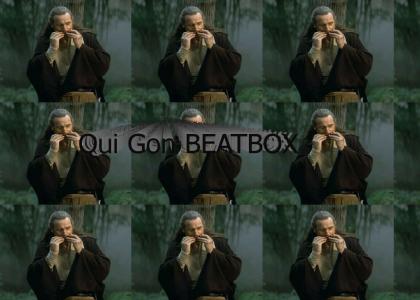 Qui Gon plays a MEAN Harmonica
