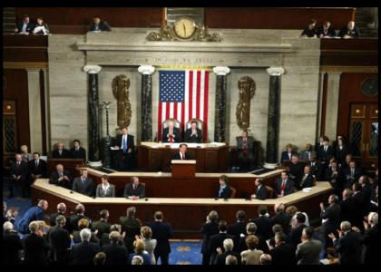 Al Gore addresses congress about manbearpig