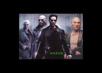 The matrix (w/ Picard, featuring 3 baldies)