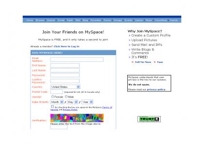 MySpace is evil!