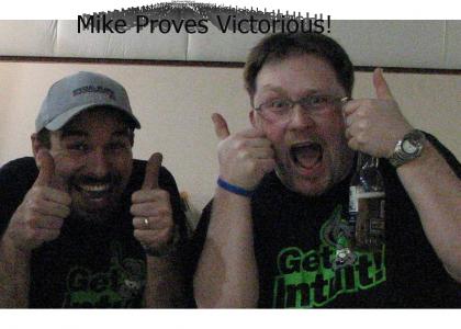 Mike is Victorious