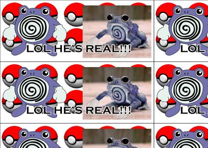 Poliwhirl Invades Reality