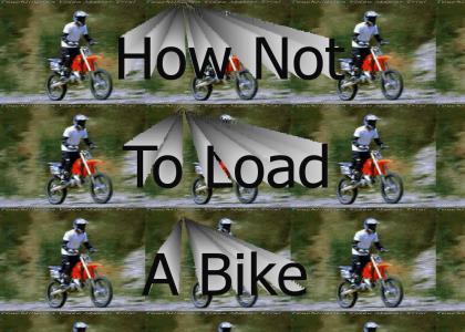 How Not To Load A Bike