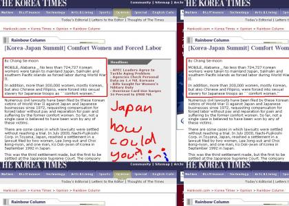 OMG Japan is Racist against Korea!