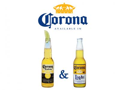 Corona: Available in...