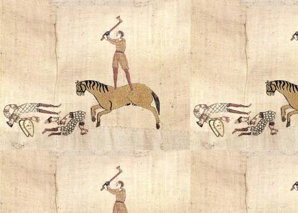 Epic Medieval Horse Riding Maneuver
