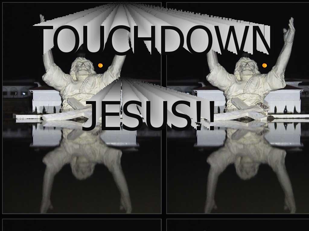 jesustouchdown