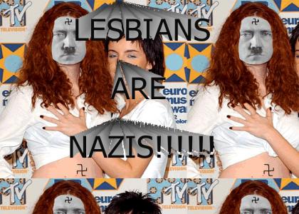 OMG Secret Lesbian Nazi!!!