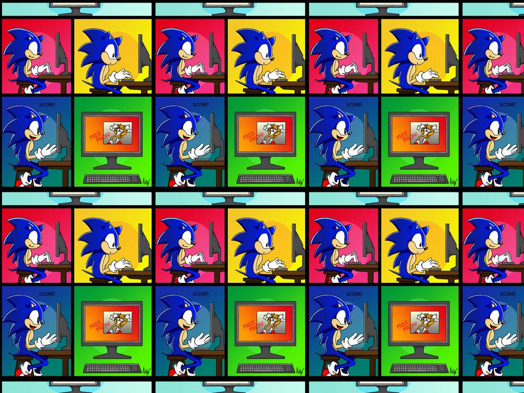 sonictoucheshimself