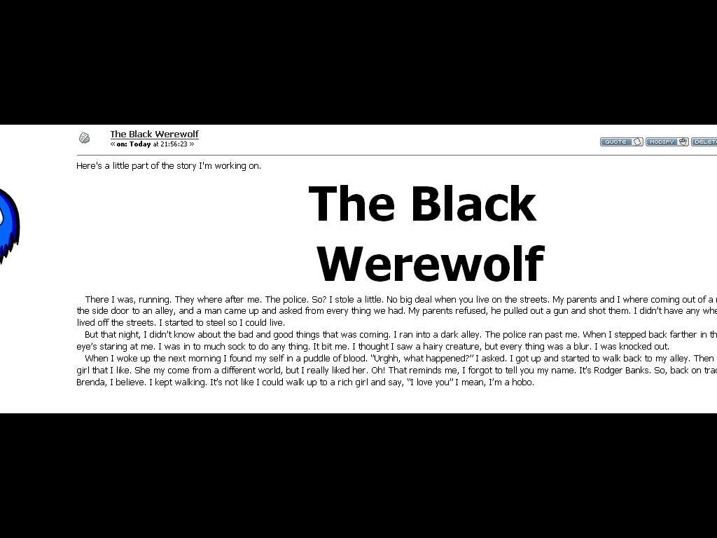 blackwerewolf