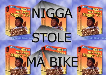 Negro stole my bike