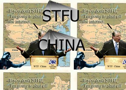 Al Gore tells China