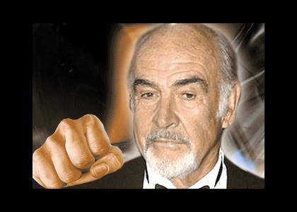 Sean Connery Punches the Keys into your Soul