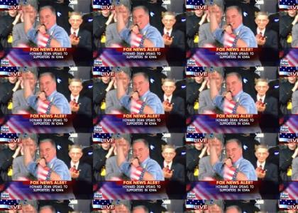 Howard Dean Scream On Crack