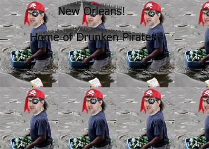 New Orleans - Home of Drunken Pirates