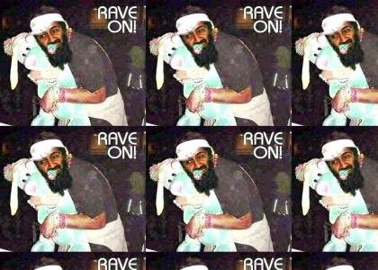 osama can't stop raving