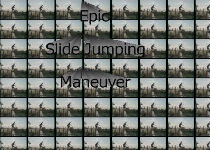 Epic Slide Jump Maneuver
